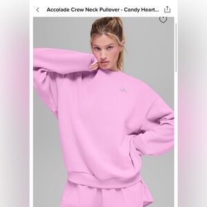 🆕 Candy Heart Pink Accolade Crewneck 🆕